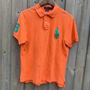 Polo Ralph Lauren Polo Button Up Shirt Embroidered Large